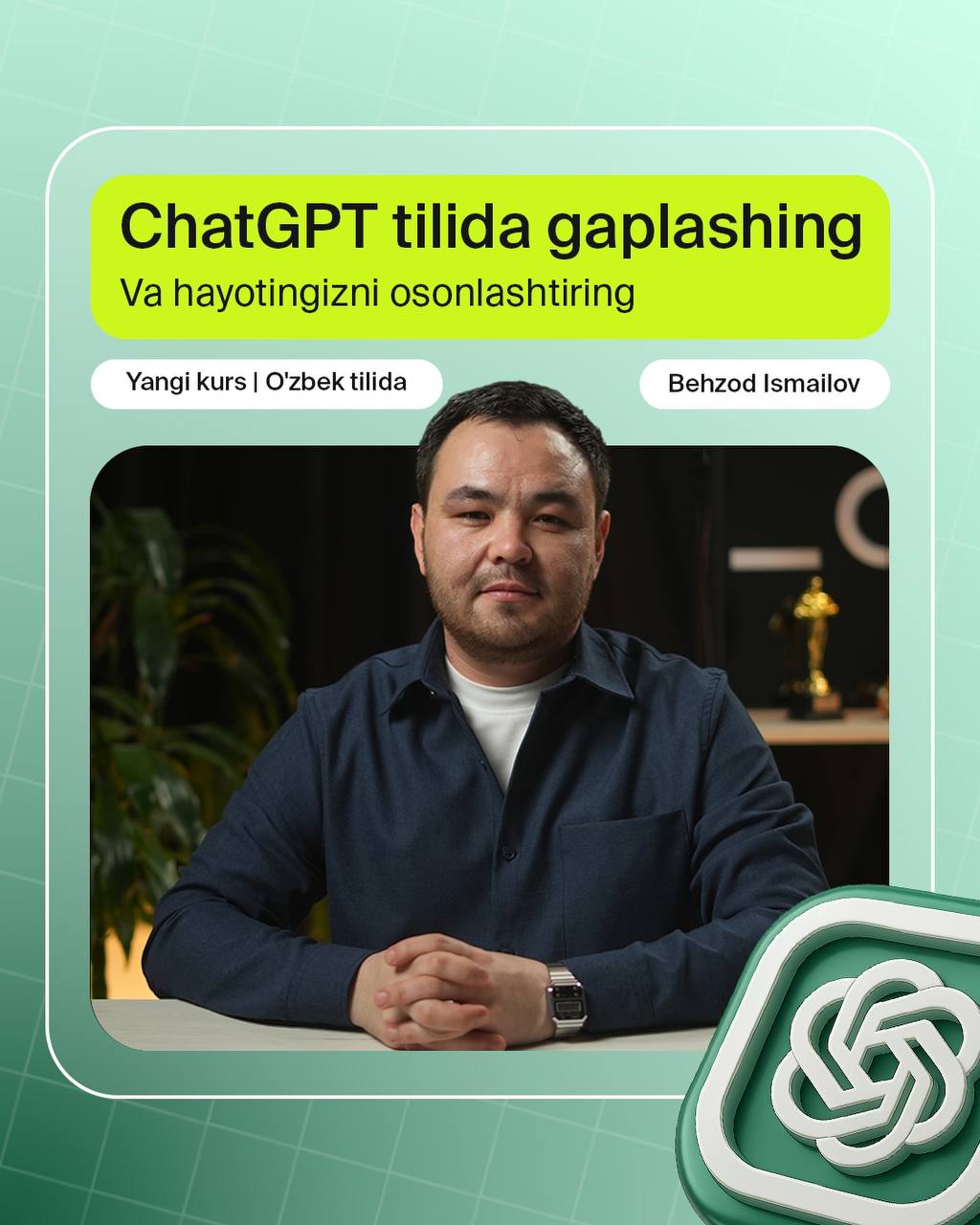 ChatGPT tilidan gaplashing